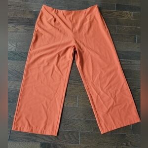 Orange pants with side zipper size:3XL